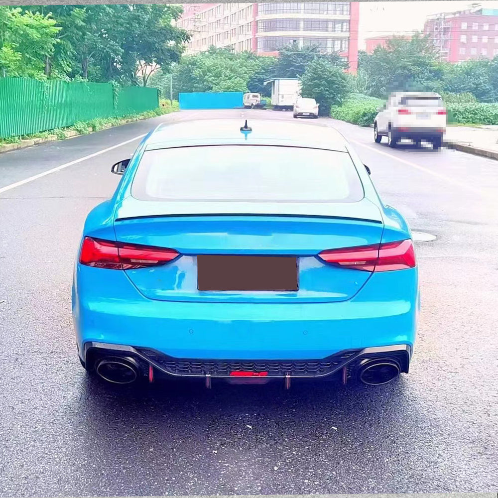 2020-2024 For Audi A5 S5 B9.5 Audi RS5 Style A5 Diffuser With Tailpipe