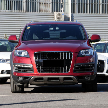 2010-2015 For Audi Q7 SQ7 4L Audi Front Bumper Down Grille Honeycomb Style Fog Light Grilles