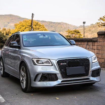2013-2018 For Audi Q5 SQ5 8R.5/B8.5 RSQ5 Honeycomb Grille
