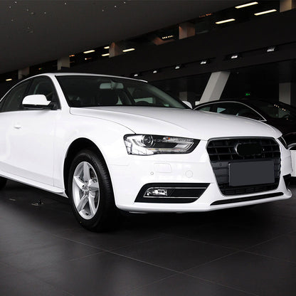 2013-2016 For Audi A4 S4 B8.5 Front Bumper Down Grille Honeycomb Style Non S line Fog Light Grilles