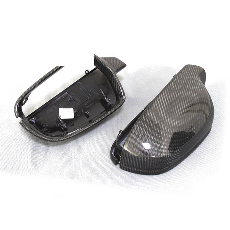 2008-2012 For Audi A3 8P.5 8PA Carbon Fiber Mirror Caps