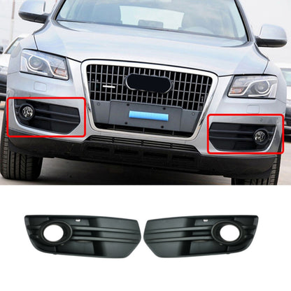 2009-2012 For Audi Q5 SQ5 8R/B8 Front Bumper Down Grille Honeycomb Style Non S line Fog Light Grilles