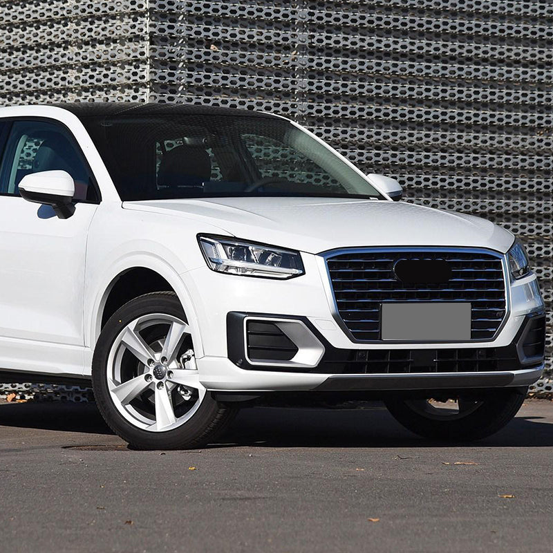 2018-2020 For Audi Q2 SQ2 J11 Front Bumper Down Grille Honeycomb Style Fog Light Grilles