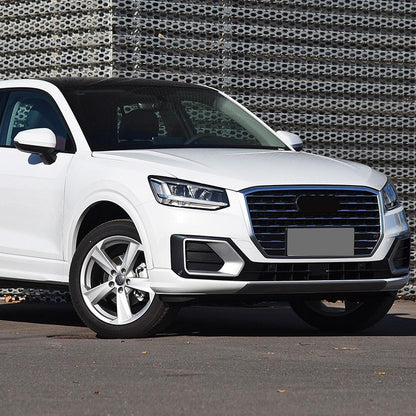 2018-2020 For Audi Q2 SQ2 J11 Front Bumper Down Grille Honeycomb Style Fog Light Grilles