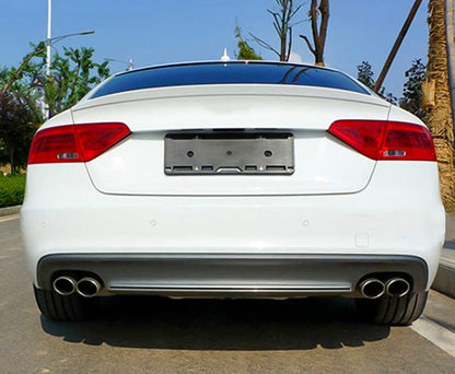 2012-2016 For Audi A5 S5 B8.5 Audi S5 Style A5 Non S line diffuser with tailpipe