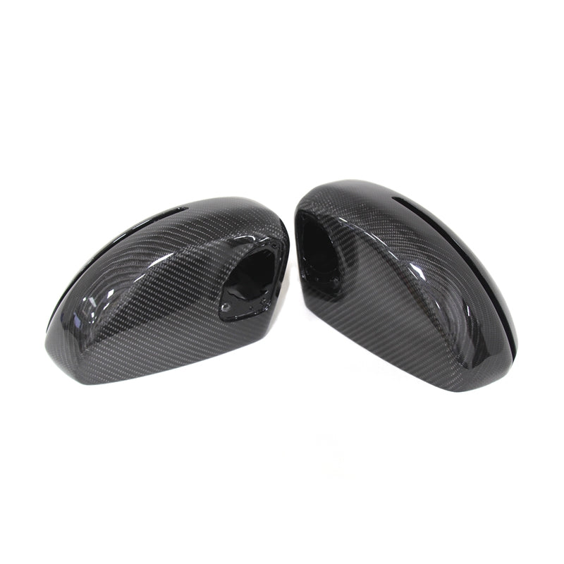 2008-2014 For Audi TT TTS TTRS MK2 8J Carbon Fiber Mirror Caps