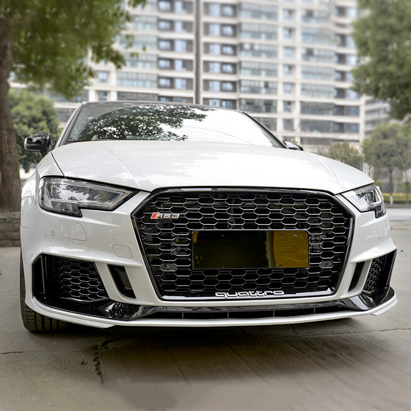 2017-2019 For Audi A3 S3 8V.5 RS3 Style Honeycomb Grille