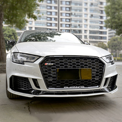 2017-2019 For Audi A3 S3 8V.5 RS3 Style Honeycomb Grille