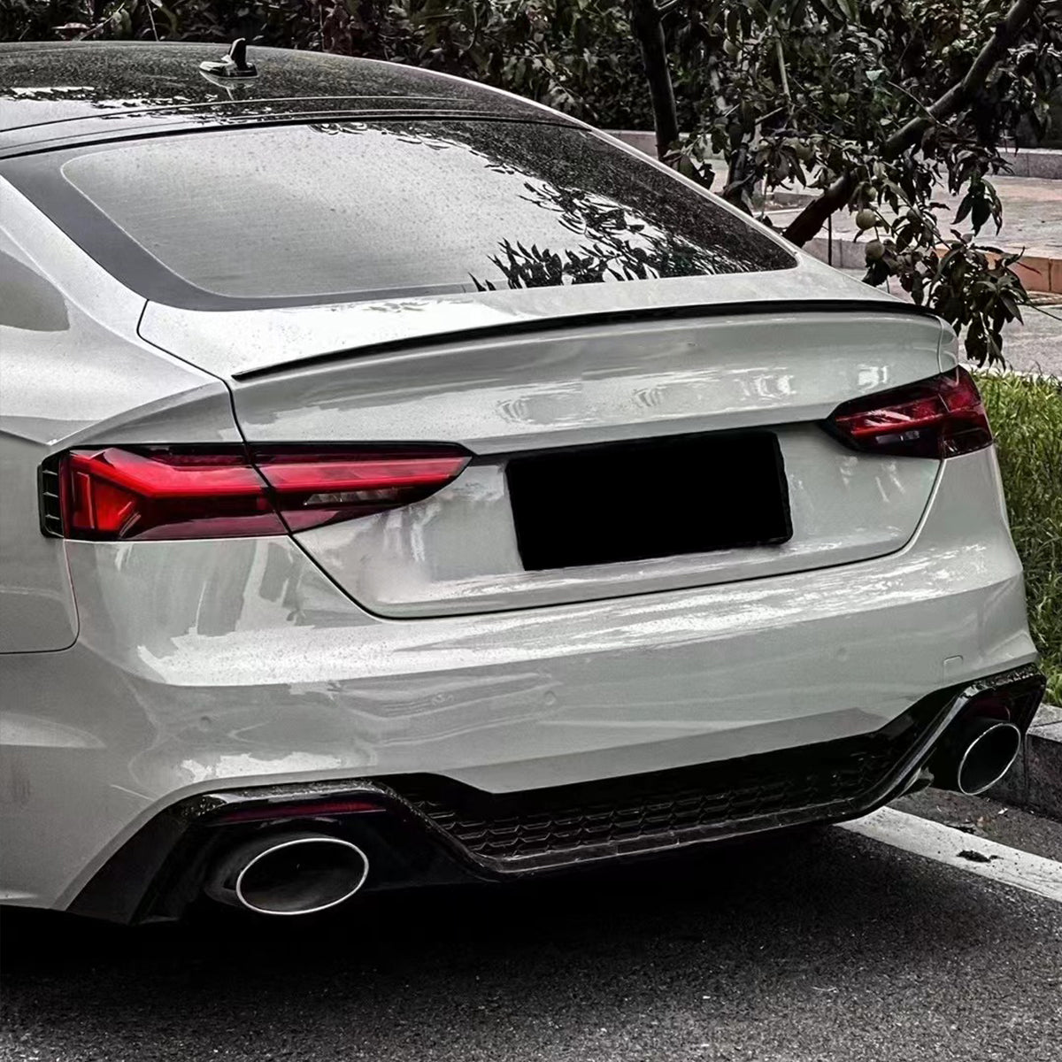 2020-2024 For Audi A5 S5 B9.5 Audi RS5 Style A5 Diffuser With Tailpipe