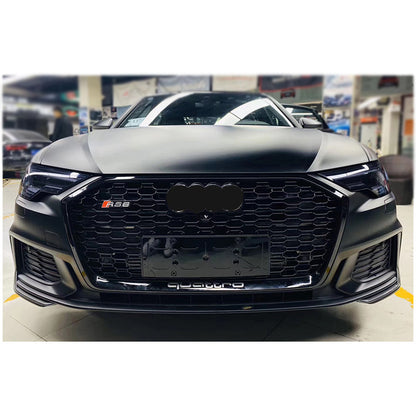 2019-2025 For Audi A6 S6 C8 C8.5 RS6 Honeycomb Grille