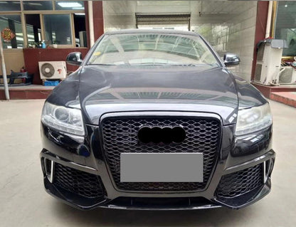 2009-2011 For Audi A6 S6 C6 RS6 Style Honeycomb Grille