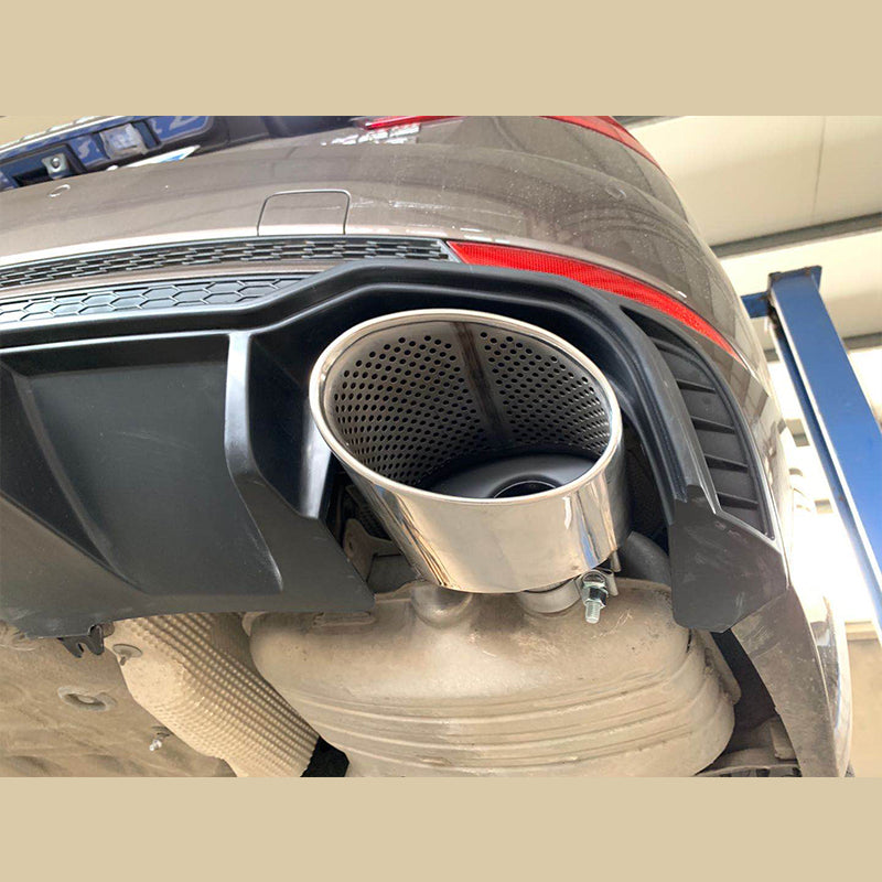 2017-2019 For Audi A4 S4 B9 Diffuser With Large Dual Tailpipe