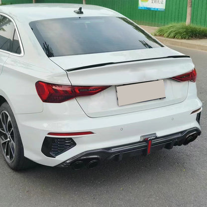 2020-2024 For Audi A3 S3 8Y S line Rear Diffuser With Tailpipe