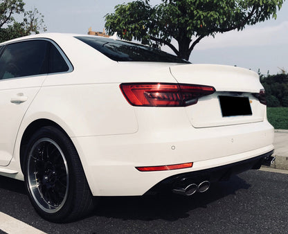 2017-2019 For Audi A4 S4 B9 Diffuser With Tailpipe