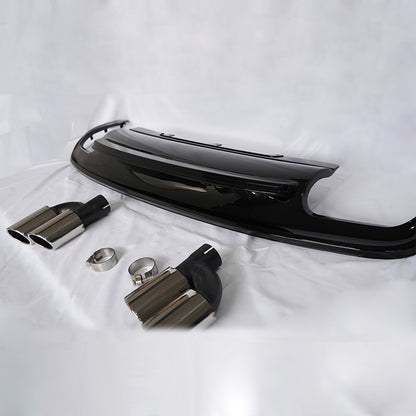 2012-2016 For Audi A5 S5 B8.5 Audi S5 Style A5 Non S line diffuser with tailpipe
