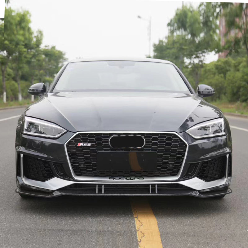 2017-2019 For A5/S5 B9 Body Kits With ACC & Honeycomb Grille Front Lip