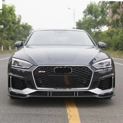 2017-2019 For A5/S5 B9 Body Kits With ACC & Honeycomb Grille Front Lip
