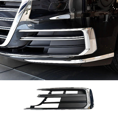 2019-2022 For Audi A8 S8 D5 Front Bumper Down Grille Honeycomb Style Fog Light Grilles