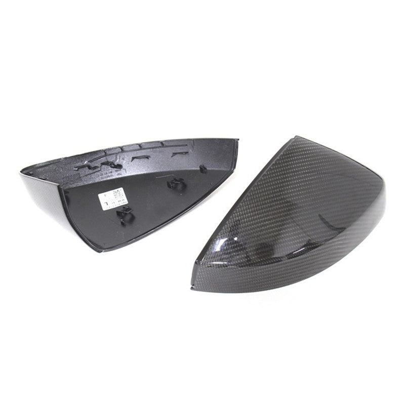 2013-2020 For Audi A3 S3 RS3 8V 8V.5 Carbon Fiber Mirror Caps