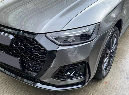 2022-2025 For Audi Q5/SQ5 B9.5 Body Kits Upgrade To RSQ8 Style Front Bumper With Honeycomb Grille