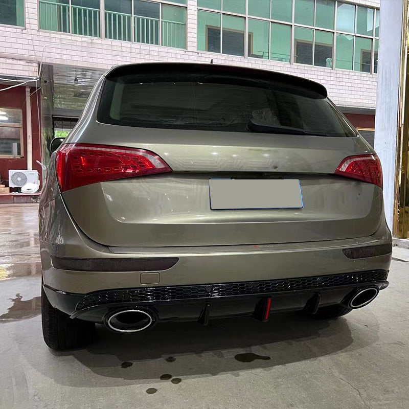 2008-2017 For Audi Q5 SQ5 8R 8R.5/B8 B8.5 RSQ5 Style Non-S line Rear Diffuser With Large Dual Tailpipe
