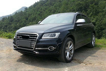 2013-2018 For Audi Q5 SQ5 8R.5/B8.5 Front Bumper Down Grille Honeycomb Style S Line Fog Light Grilles