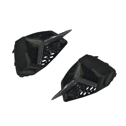 2020-2024 For Audi A3 S3 8Y Front Bumper Down Grille Honeycomb Style Fog Light Grilles