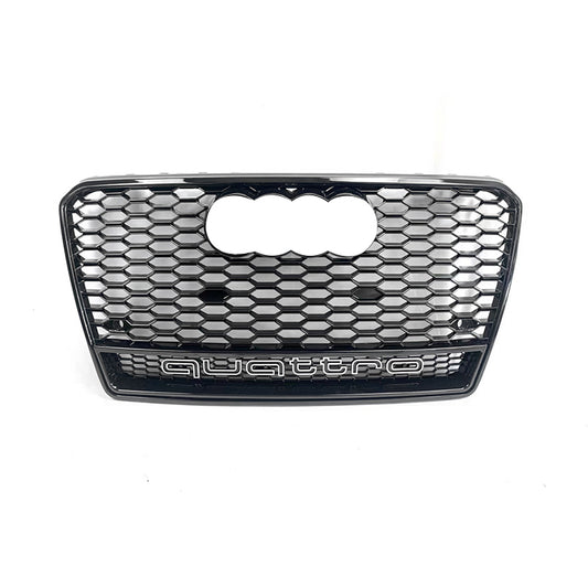 2009-2015 Audi RS7 Honeycomb Grille With Lower Mesh Quattro For Audi A7 S7 C7