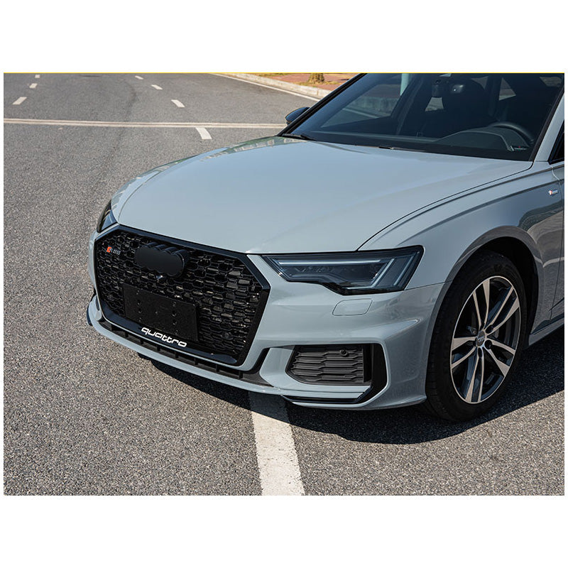 2019-2025 For Audi A6 S6 C8 C8.5 RS6 Honeycomb Grille