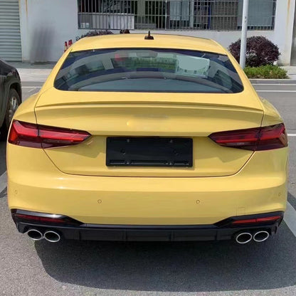 2020-2024 For Audi A5 S5 B9.5 Audi S5 Style A5 diffuser with tailpipe