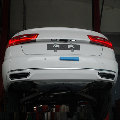 2012-2015 For Audi A6 S6 C7 Rear Diffuser With Tailpipe