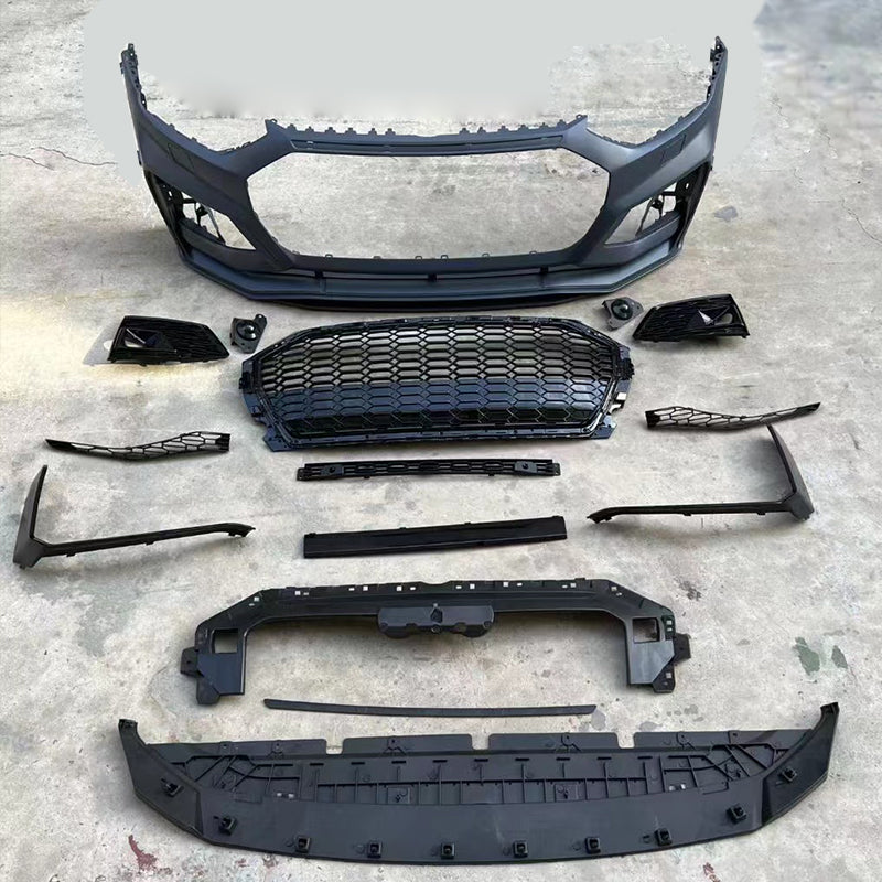 2022-2025 For Q5/SQ5 B9.5 Body Kits With Honeycomb Grille | RSQ5 Bumper