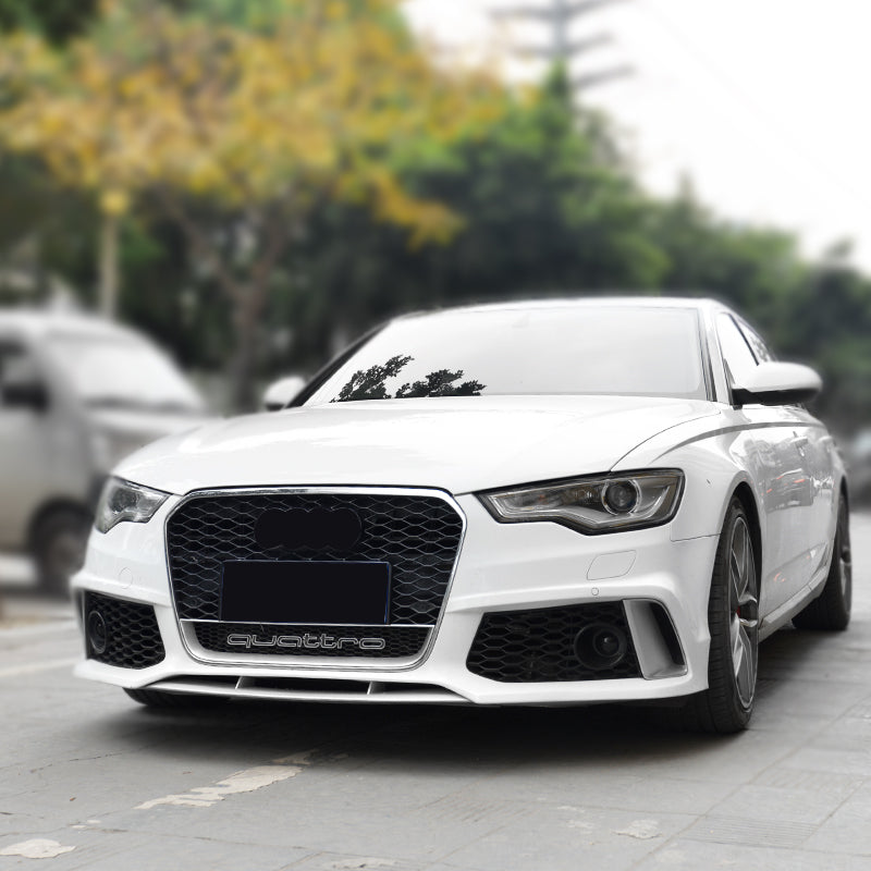 2012-2015  For Audi A6 S6 C7 RS6 Style Honeycomb Grille