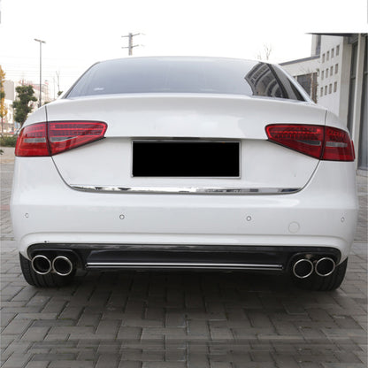 2013-2016 For Audi A4 S4 B8.5 Non S line diffuser with tailpipe