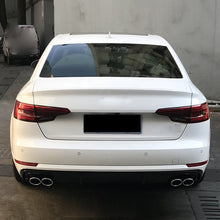 2017-2019 For Audi A4 S4 B9 Diffuser With Tailpipe
