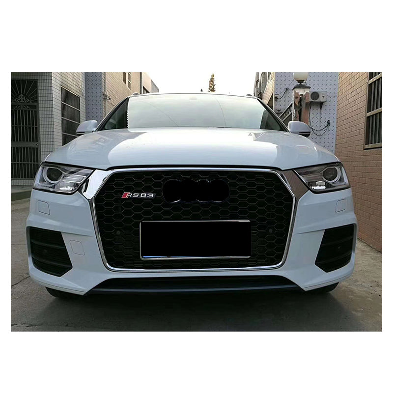 2016-2019 For Audi Q3 SQ3 8U.5 RSQ3 Style Honeycomb Grille