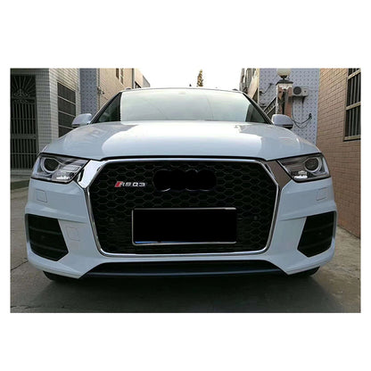 2016-2019 For Audi Q3 SQ3 8U.5 RSQ3 Style Honeycomb Grille