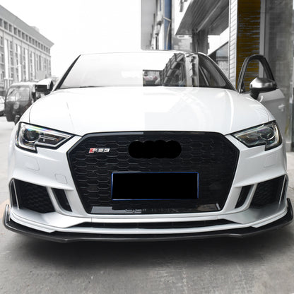 2017-2019 For Audi A3 S3 8V.5 RS3 Style Honeycomb Grille