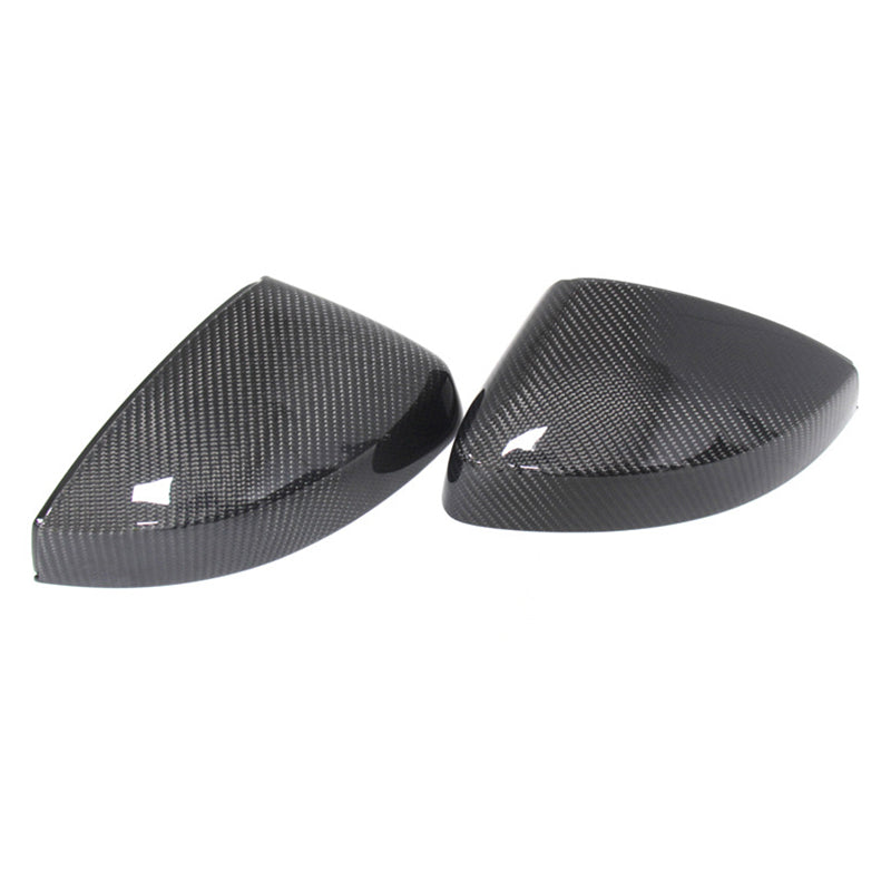 2013-2020 For Audi A3 S3 RS3 8V 8V.5 Carbon Fiber Mirror Caps