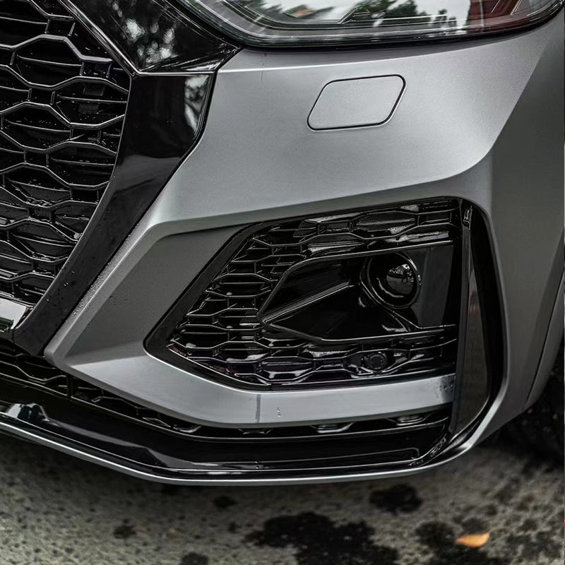 2022-2025 For Audi Q5/SQ5 B9.5 Body Kits Upgrade To RSQ8 Style Front Bumper With Honeycomb Grille