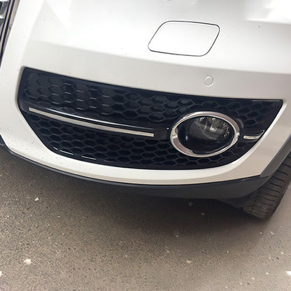 2009-2012 For Audi Q5 SQ5 8R/B8 Front Bumper Down Grille Honeycomb Style Non S line Fog Light Grilles