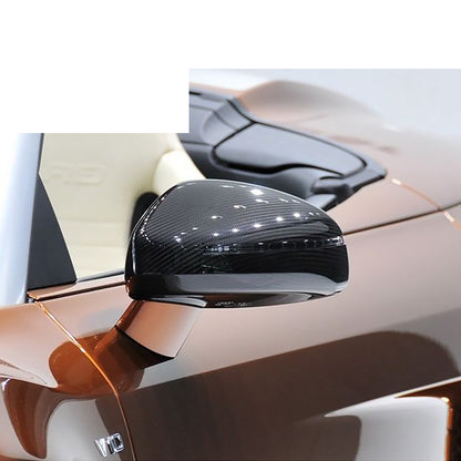 2008-2014 For Audi TT TTS TTRS MK2 8J Carbon Fiber Mirror Caps