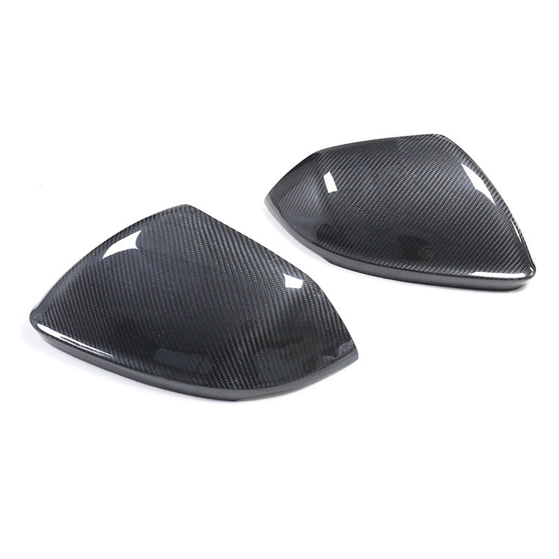 2019+ For Audi Q8 SQ8 RSQ8 4M Audi Q8 SQ8 RSQ8 Carbon Fiber Mirror Caps