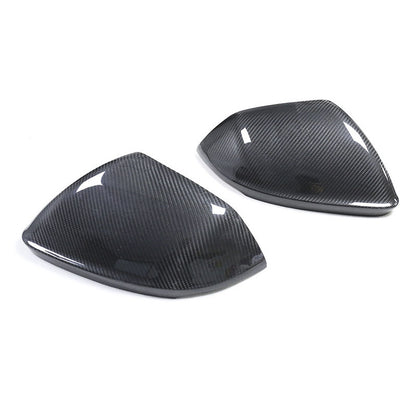 2019+ For Audi Q8 SQ8 RSQ8 4M Audi Q8 SQ8 RSQ8 Carbon Fiber Mirror Caps