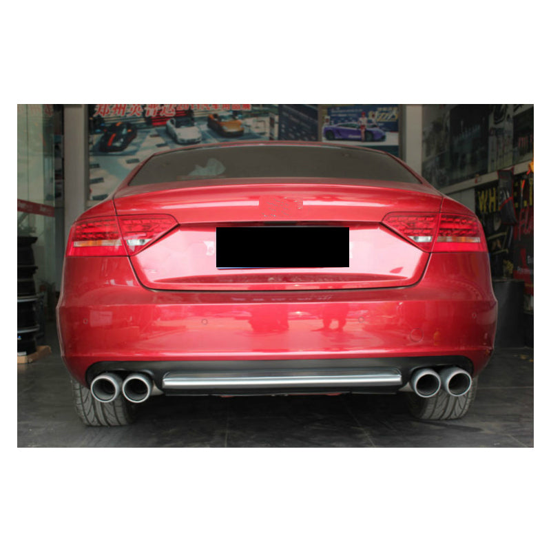 2009-2011 For Audi A5 S5 B8 Audi S5 Style Non S line diffuser with tailpipe