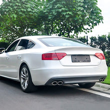 2012-2016 For Audi A5 S5 B8.5 Audi S5 Style A5 Non S line diffuser with tailpipe