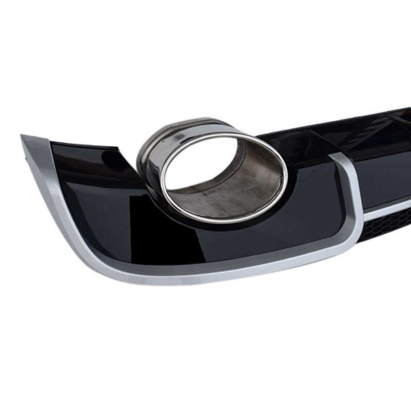 2013-2016 For Audi A3 S3 8V Non S-line rear diffuser and large dual tailpipe