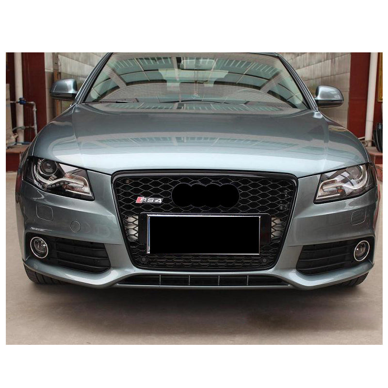 2008-2012 For Audi A4 S4 B8 RS4 Style Honeycomb Front Grille