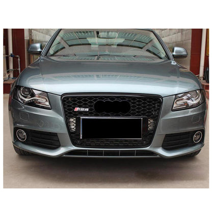 2008-2012 For Audi A4 S4 B8 RS4 Style Honeycomb Front Grille