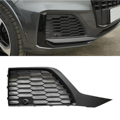 2020-2023 For Audi Q7 SQ7 4M.5 Front Bumper Down Grille Honeycomb Style Fog Light Grilles